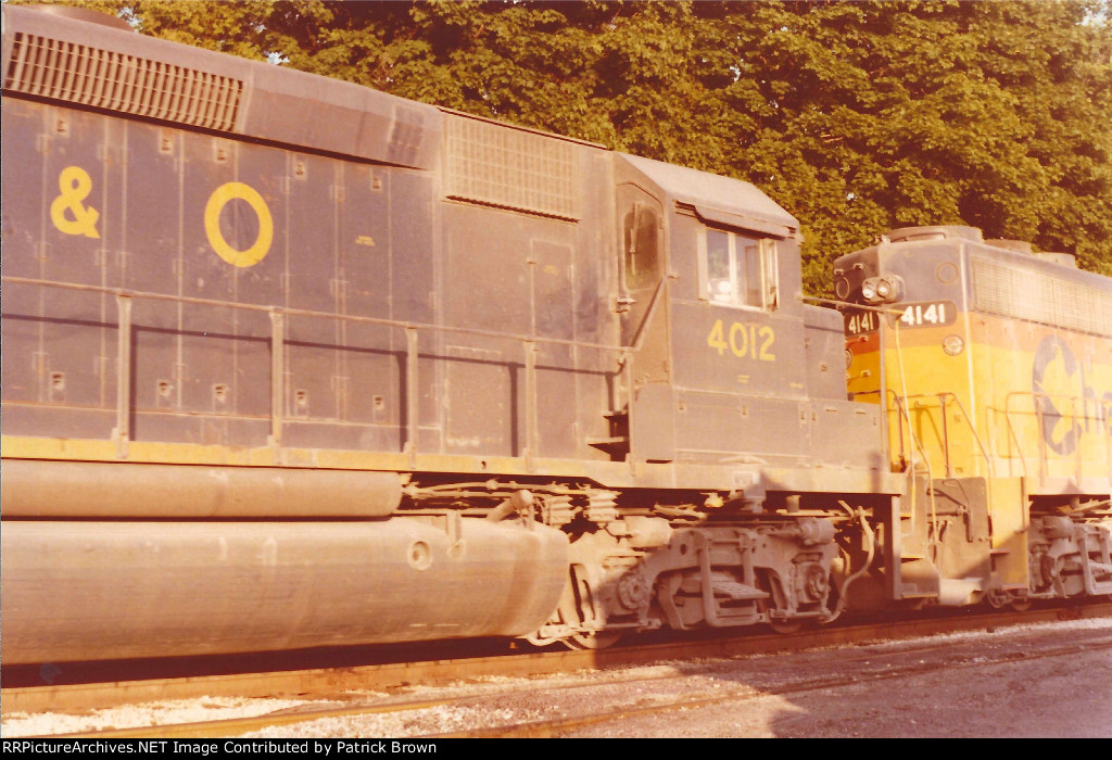 B&O 4012 & B&O 4141